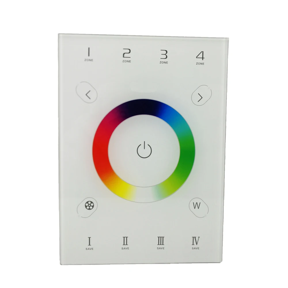 Новый светодиодный регулятор RGBW 2 4 ГГц RF беспроводной DMX512 100 240 в сенсорный DMX RGB