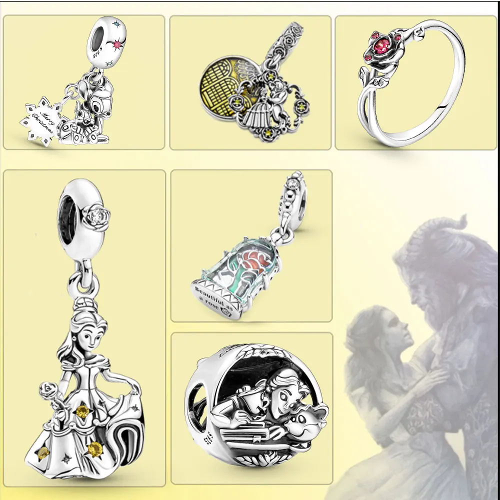 Аксессуары для ювелирных изделий 925 оригинальные Подвески в виде красавицы и