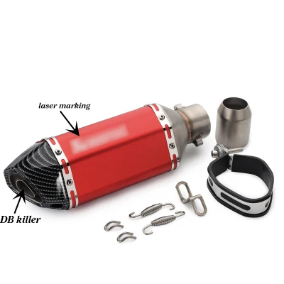 Выхлопная труба для скутера универсальная выхлопная мотоцикла Модифицированная