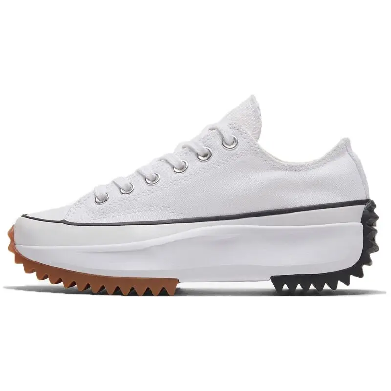 

Co-branded Sponge Cake Zigzag Thick Bottom Increased Women's Canvas Shoes