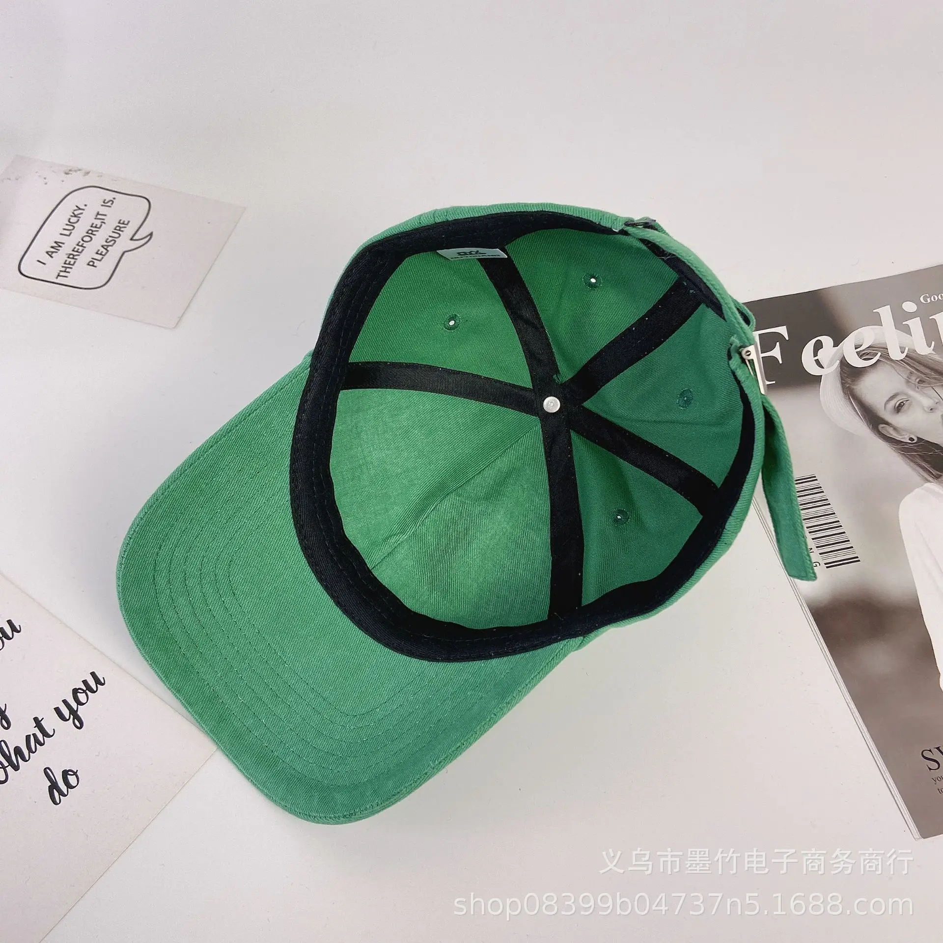 Naughty Villain Embroidery Hole Baseball Cap Wild Caps Unisex Men Autumn Spring Sport Uv50+Flat Along Sun Hats