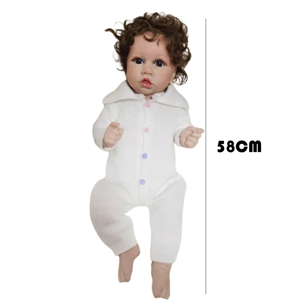 

Baby Lifelike Cute Simulation Doll Soft Children Reborn Doll Toy Girl Play House Toys Kids Birthday Gift Kindergarten Props
