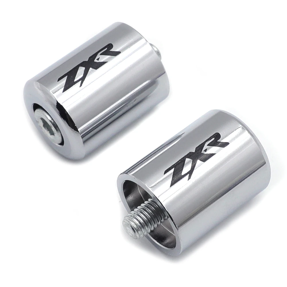 Bar Ends Chrome Weight Sliders for Kawasaki Ninja 500R Ex500 650R Zx600 Zx6 636 Zx6Rr Aftermarket Free Shipping Motorcycle Parts |