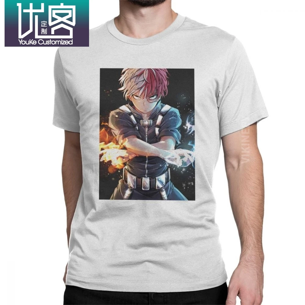 Мужская футболка с надписью Моя геройская Академия короткими рукавами в стиле