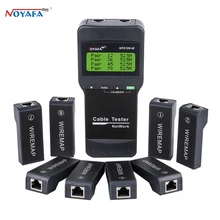 NOYAFA NF8108-M Digital Network LAN Cable Tester Meter RJ45 5E, 6E Coaxial Cable Tracker Tool Measure Network Cable Length