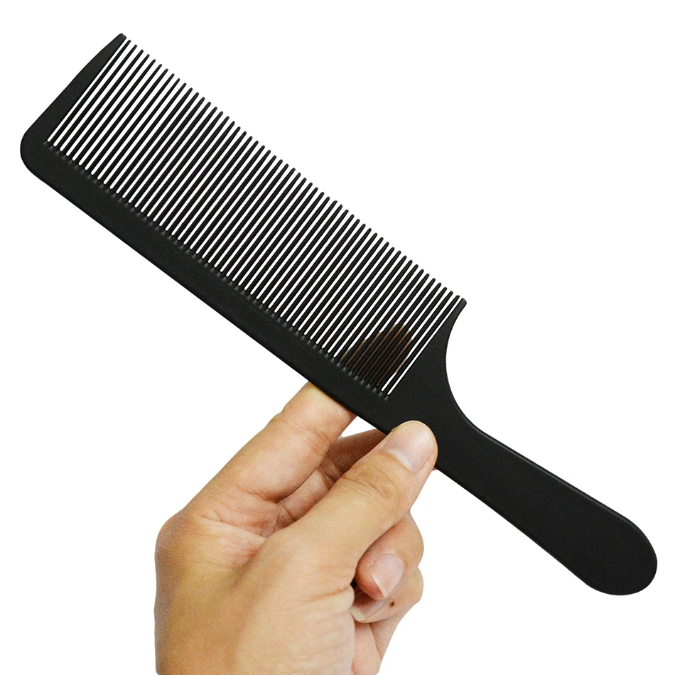 

Black Fine Cutting Comb Black Hair Salon Comb With Pro Barber Hairdressing Comb