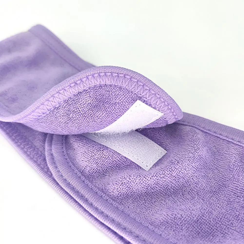 

Women Adjustable Wide Hairband Yoga SPA Bath Wash Face Headband Makeup Accessory