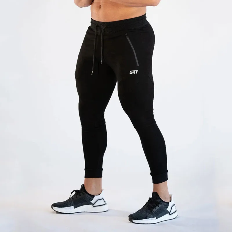 Новинка 2019 года Мужские штаны тренировочные брюки брендовая одежда