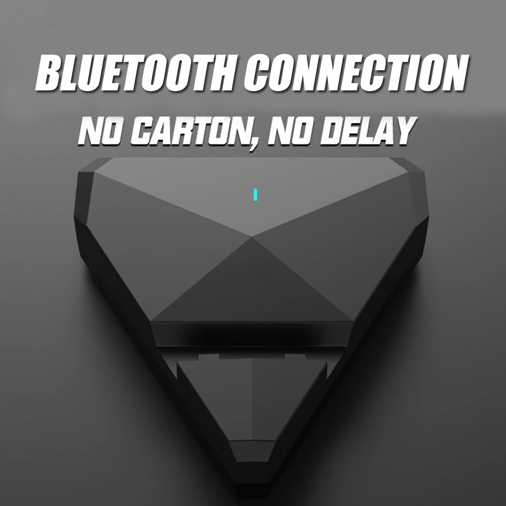 Converter only PUBG мобильный Геймпад контроллер игровая клавиатура мышь конвертер для Android ios телефон к ПК Bluetooth 4,1 адаптер Plug and Play - Цвет: Converter only