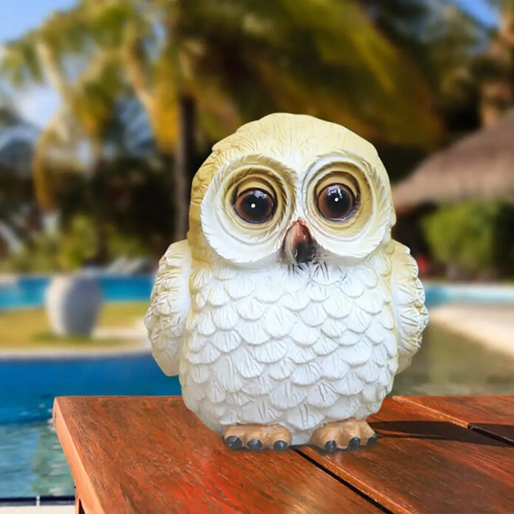 

LED Waterproof Owl Shape Solar Power Lamp Light Cartoon Animal Ornament Underground Light Garden Yard Decor 0.8W