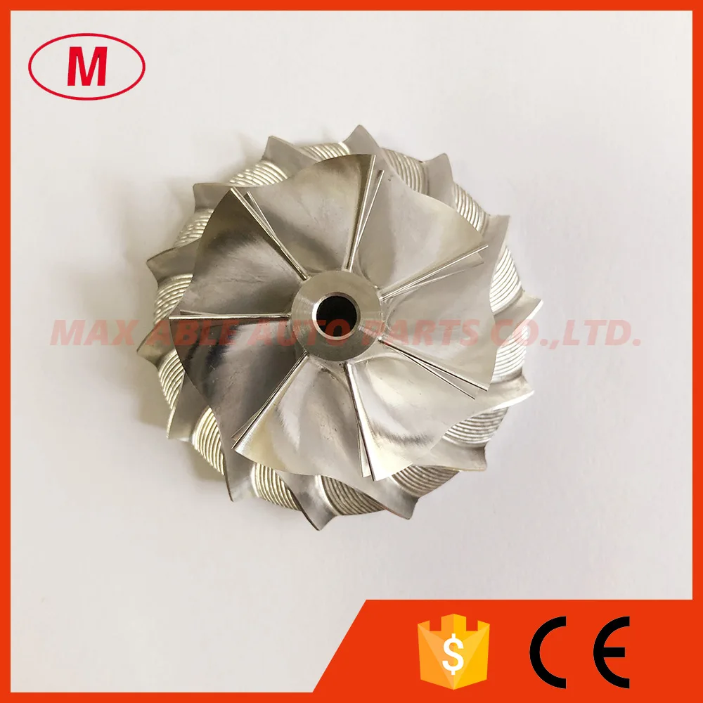 K04 7+7 blades 38.58/52.00mm high performance turbo billet/milling/aluminum 2618 compressor wheel | Air Intakes Parts