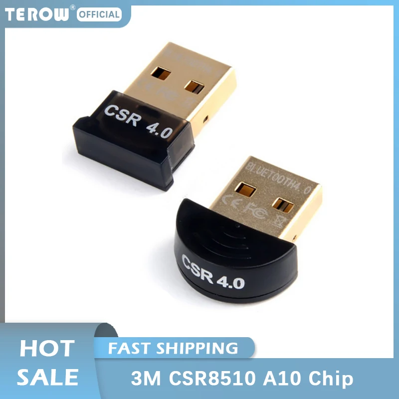 Bluetooth-адаптер 3 Мбит/с с чипом CSR8510 A10 для ноутбуков и настольных ПК | Компьютеры
