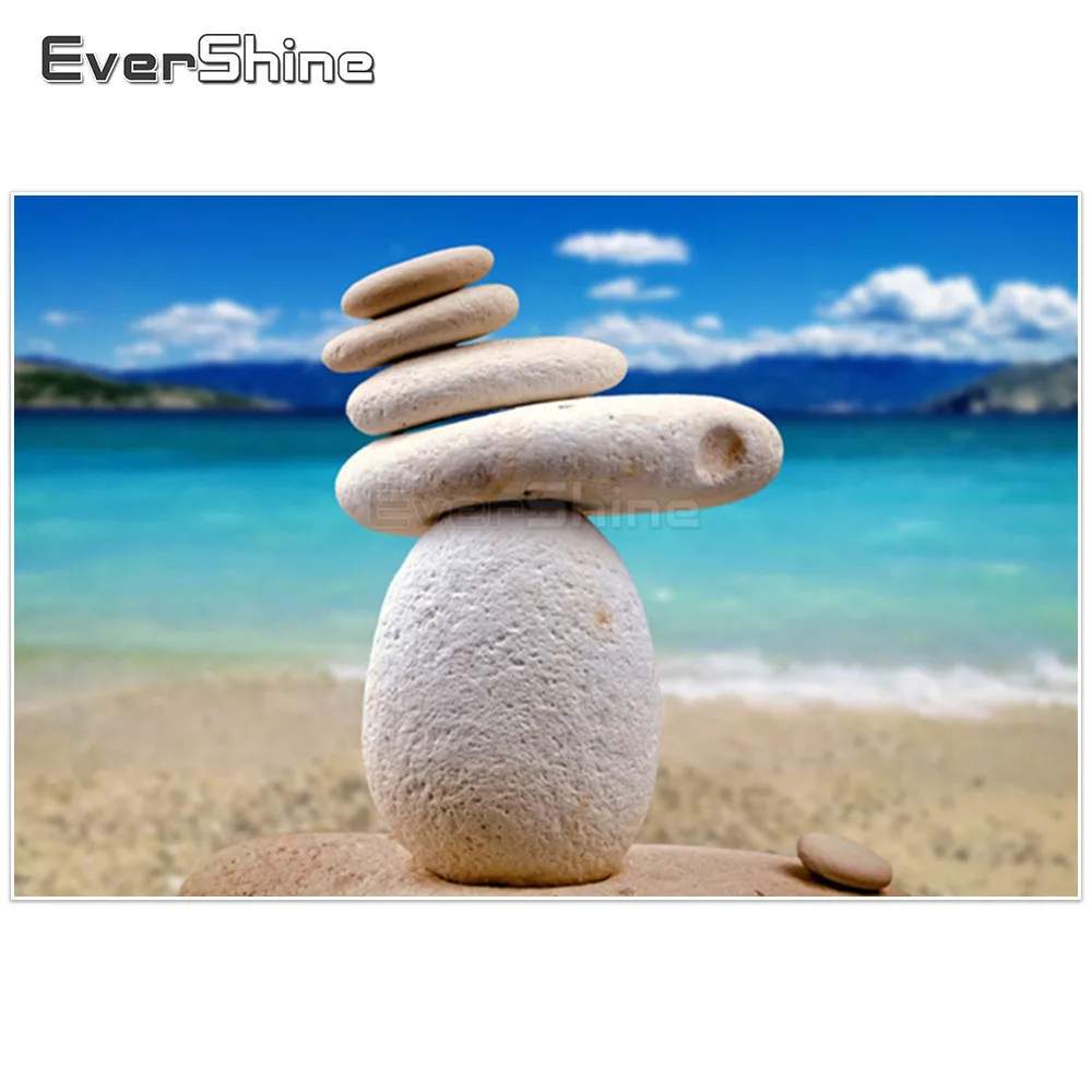 EverShine алмаз живопись полный квадратный пейзаж Алмазная Вышивка Узор горный