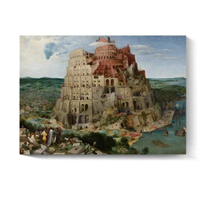 Tower of Babel Pieter Brueghel The Elder Classic HD Canvas Painting Print On Canvas, Wall Pictures For Living Room, Home Decor - Цвет: 1