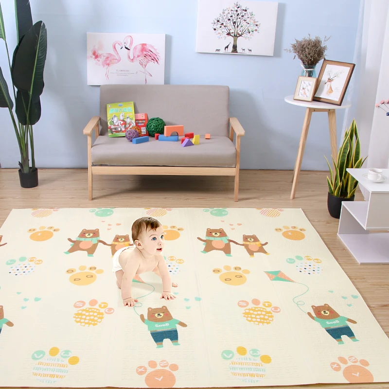 Детский игровой коврик XPE утолщенный Tapete Infantil домашний коврик-головоломка для
