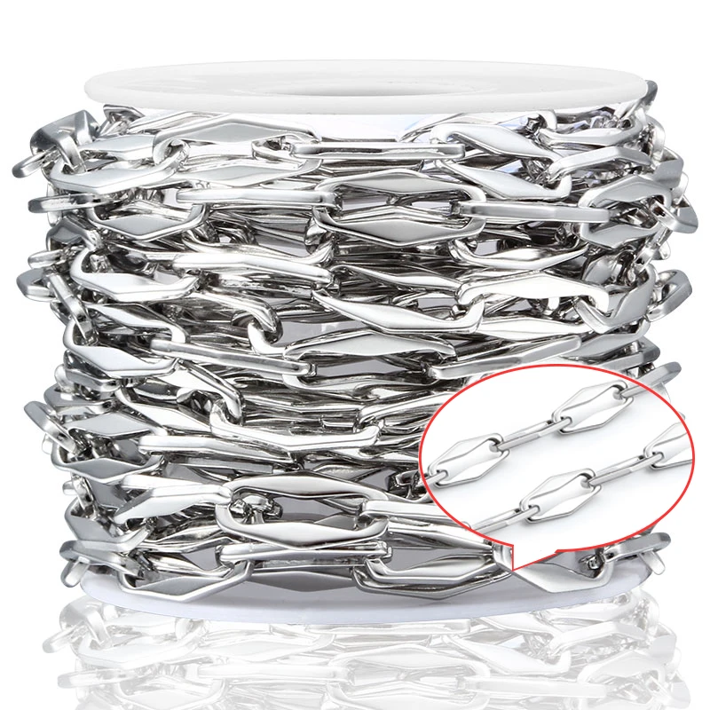 Цепочка из нержавеющей стали для изготовления украшений сделай сам | Украшения и