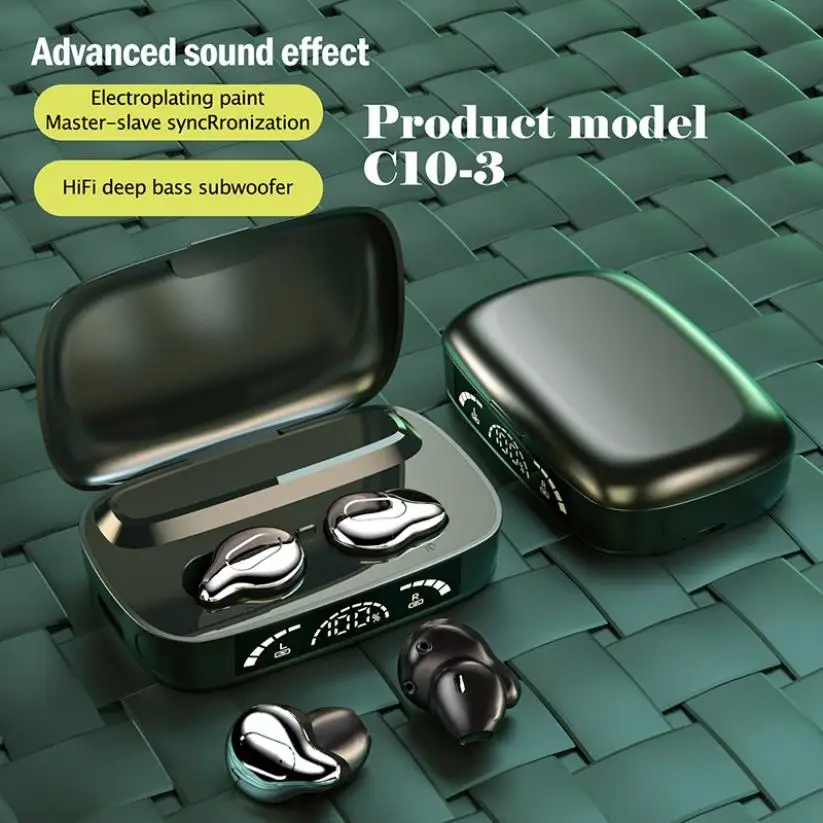 

TWS Bluetooth 5,0 наушники 2000 мАч зарядная коробка беспроводные наушники спортивные водонепроницаемые наушники гарнитура с микрофоном