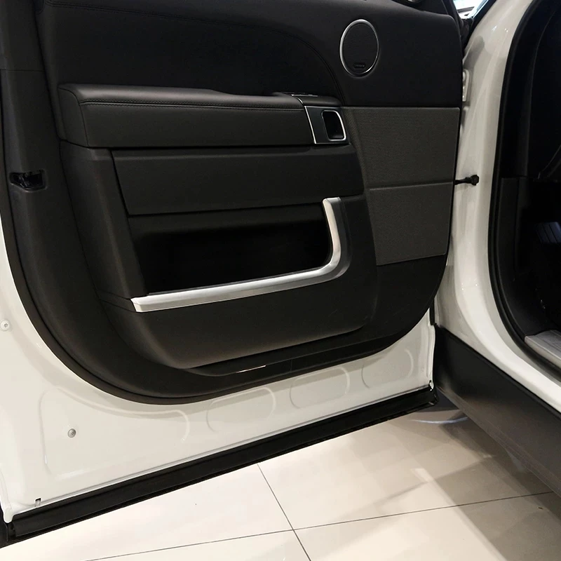 4 Pcs Car Styling ABS Chrome Inner Door Decoration Strip Trim for Land Rover Range Sport RR 2014-2018 | Автомобили и мотоциклы
