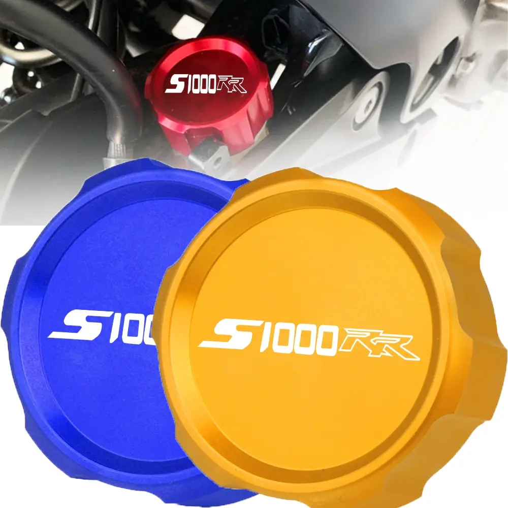 

Для BMW S1000RR S 1000RR 2009-2019 2010 2011 2012 2013 2014 2015 Аксессуары для поездок на мотоцикле с ЧПУ задний резервуар тормозной жидкости крышка Кепки