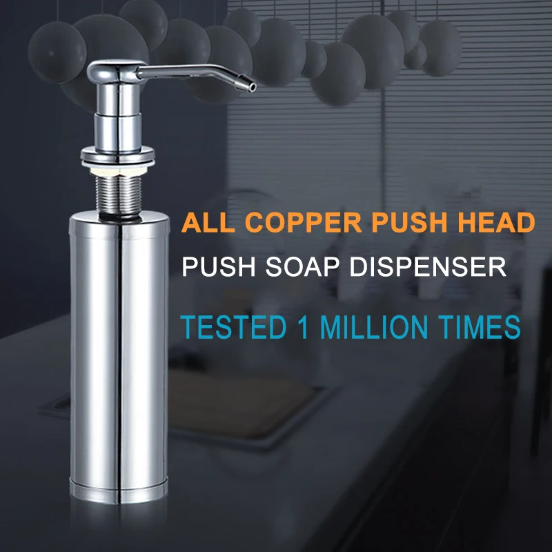 Кухонная раковина дозатор мыла дезинфицирующее средство для рук в эмульсионной