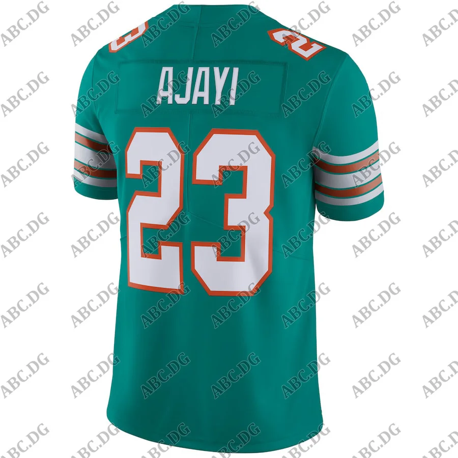 

Customized Stitch Jersey Men Women Kid Youth Miami Jay Ajayi Aqua Alternate Vapor Untouchable Limited Player Jersey