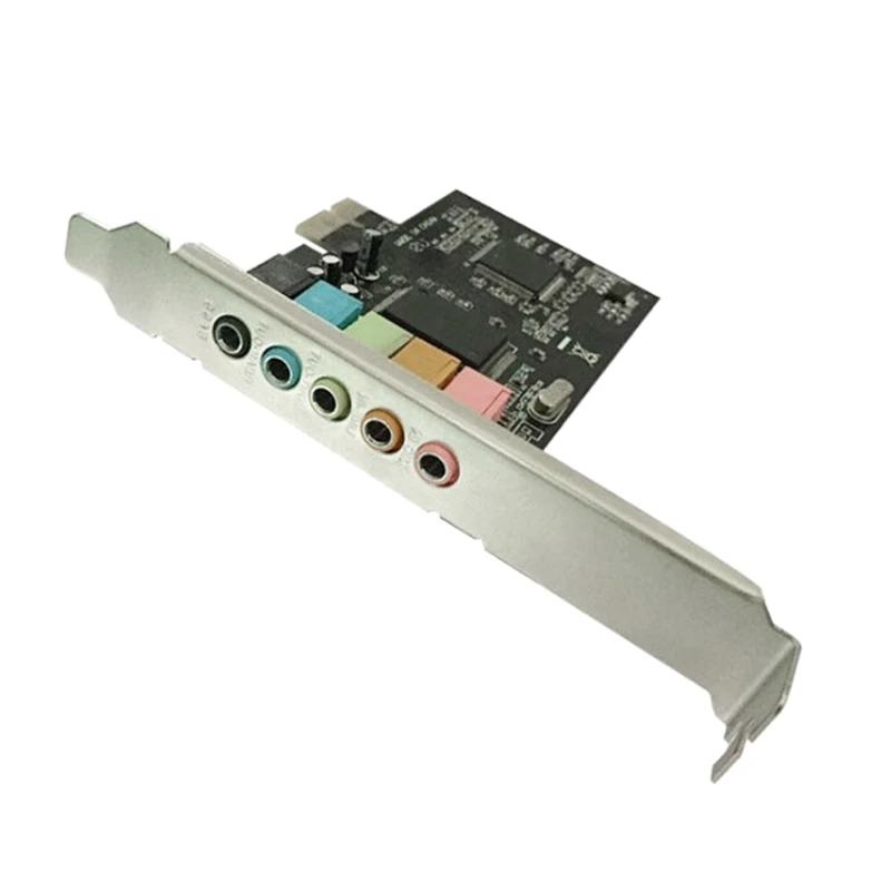 Звуковая карта PCI CH 5 1 каналов чипсет CMI8738 E стерео цифровая рабочий стол интерфейс