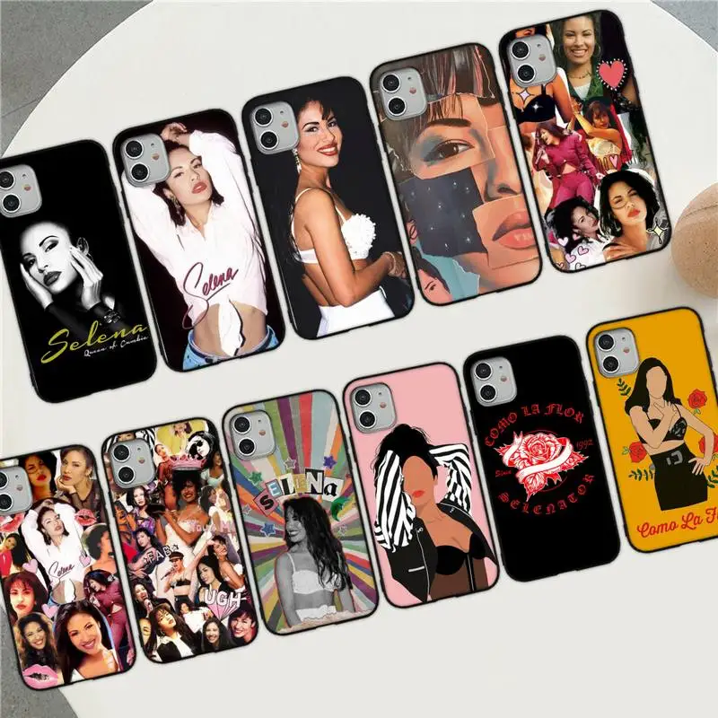 

Selena Quintanilla Phone Case for iPhone 11 12 13 mini pro XS MAX 8 7 6 6S Plus X 5S SE 2020 XR cover