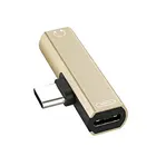 Usb type-C до 3,5 мм разъем AUX для наушников аудио сплиттер конвертер Кабель-адаптер высокоскоростной Aux аудио кабель 3,5 для наушников