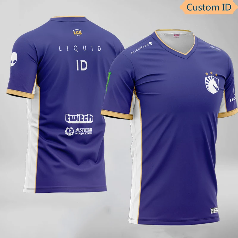 

Custom ID T-shirt Men Women TWISTZZ Tees Shirt Team Liquid CS:GO Customized Tops Typ Name T Shirt Dota E-sports Uniform Jersey
