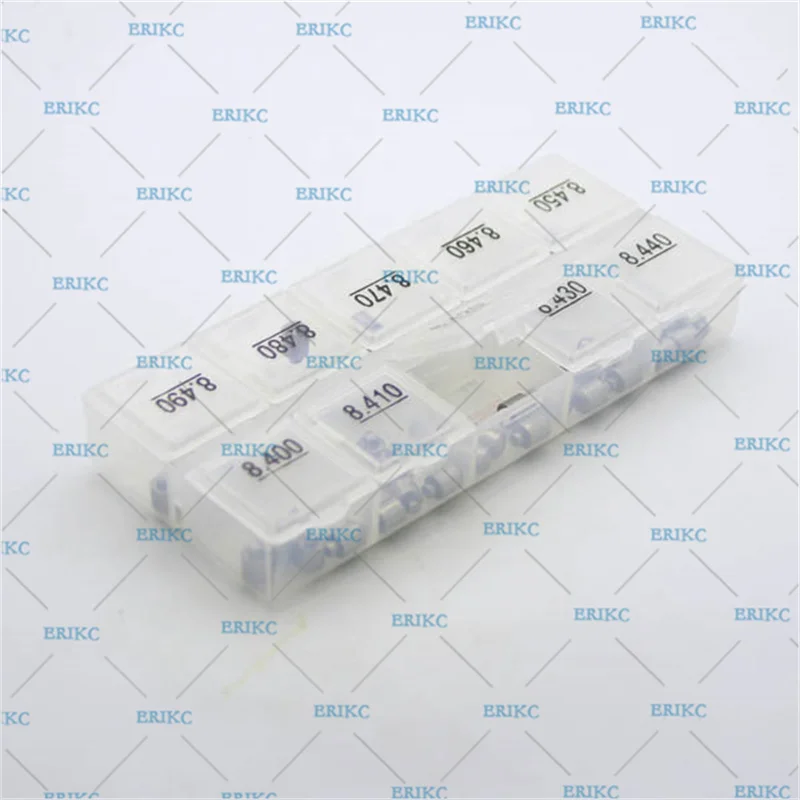 ERIKC Valve Adjustment Gaskets B15 Common Rail Injector Adjusting Shims 50 Pieces Sizes 8.40-8.49mm | Автомобили и мотоциклы