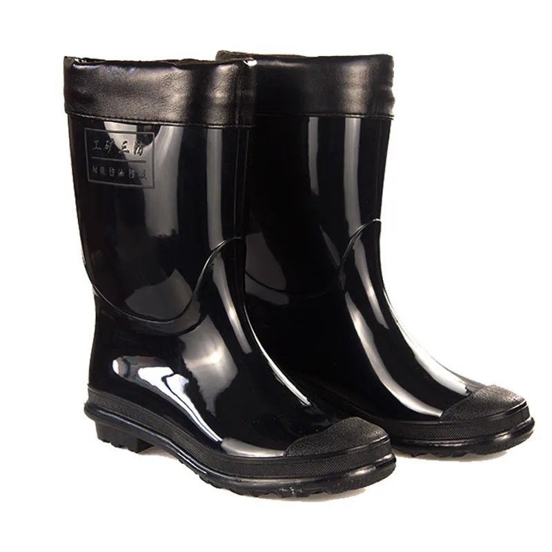 Сапоги Aleafalling мужские резиновые водонепроницаемые Нескользящие износостойкие