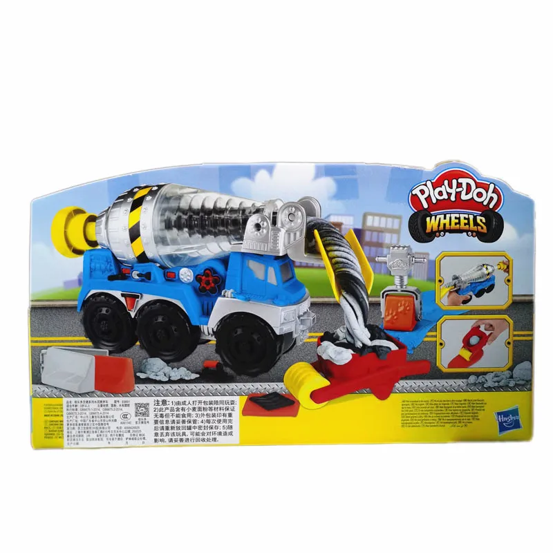 Hasbro Play Doh глина цветная дорожное движение трейлер автомобиль дети DIY ручной