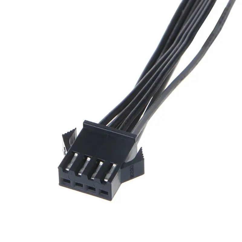 12V 4Pin RGB Соединительный кабель с разъемом кабеля PC чехол вентилятор Светодиодные