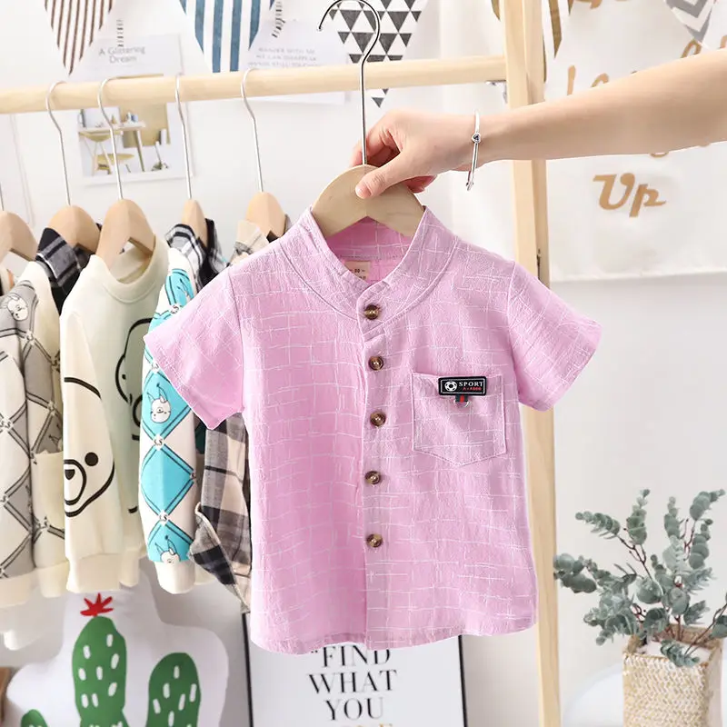 2020 летний модный комплект одежды из 2 предметов для маленьких мальчиков короткая