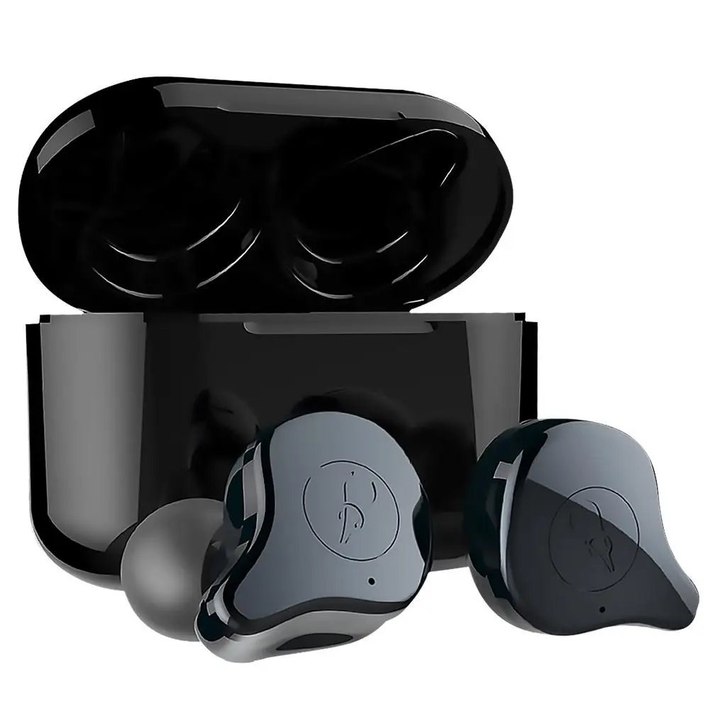 

Mini earphone Sports wireless headset Bluetooth 5.0 Binaural stereo communication With wireless charging bin Noise reduction