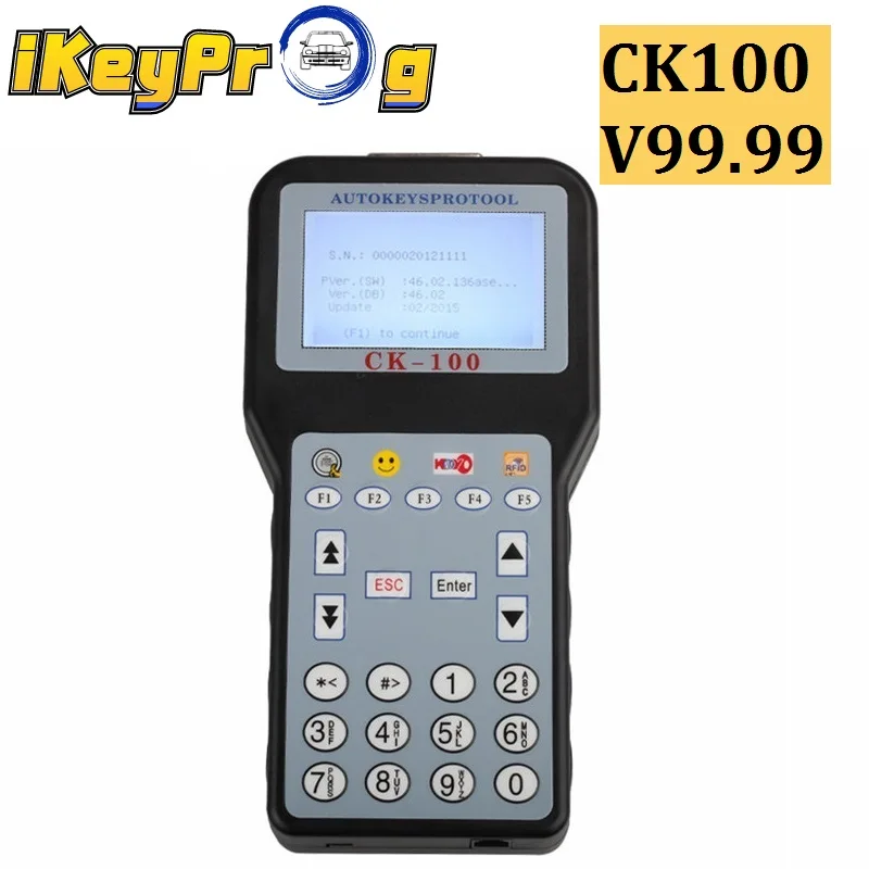 Лучшее качество CK 100 V99.99 Авто ключевой программист с 7 Язык CK100 ключа автомобиля