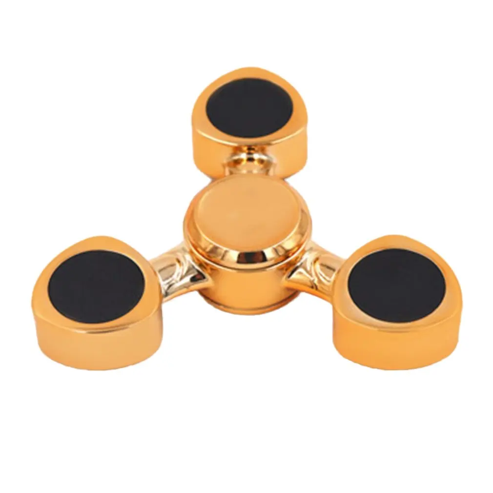 

Hand Spinner Finger Toy Plastic Tip For Stress Out Autism Relief Rotation Interest Pressure Reducing Electroplating