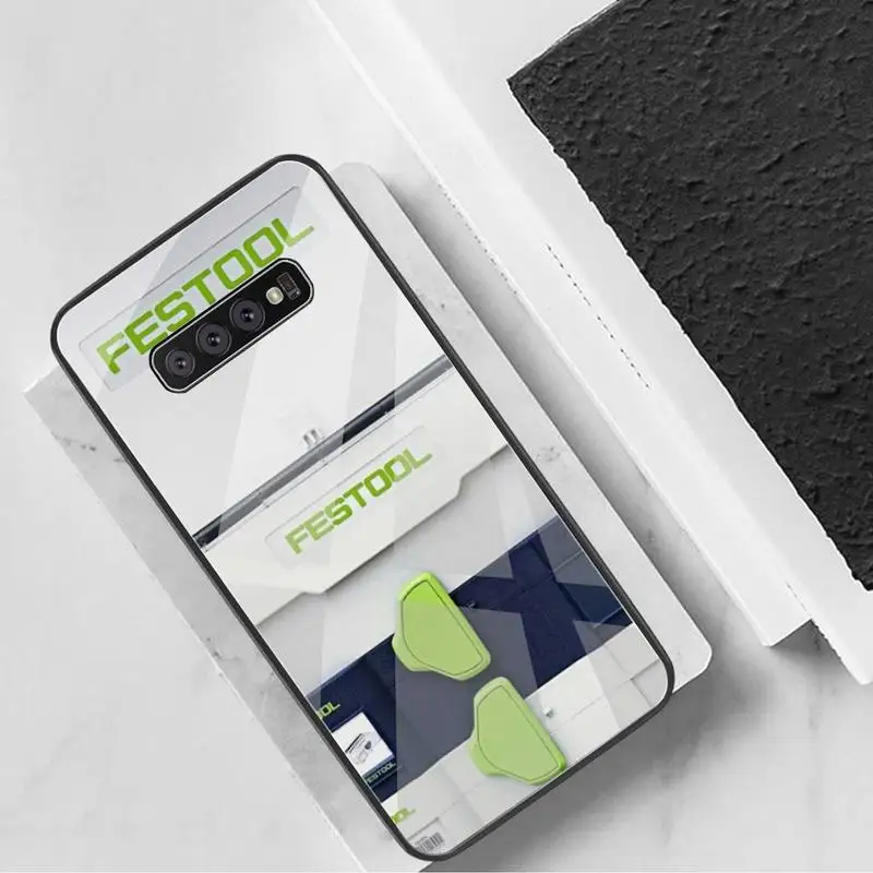Крутой ящик для инструментов Festools чехол телефона закаленное стекло Samsung S20 Plus S7 S8