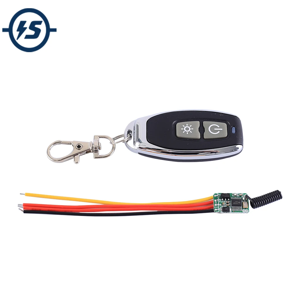 Беспроводной контроллер питания Micro Power самоблокирующийся переключатель 433 МГц