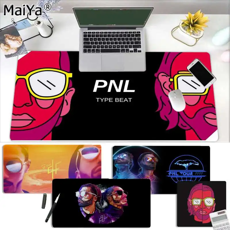 

MaiYa PNL QLF Rapper singer In Stocked Large sizes DIY Custom Mouse pad mat Size for Kawaii Desk Teen Girls for Bedroom