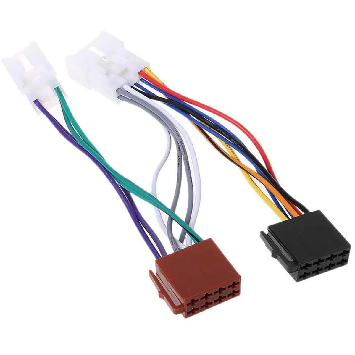 12 В ISO автомобильный радиоприемник проводка адаптер штекер кабель автомобильное