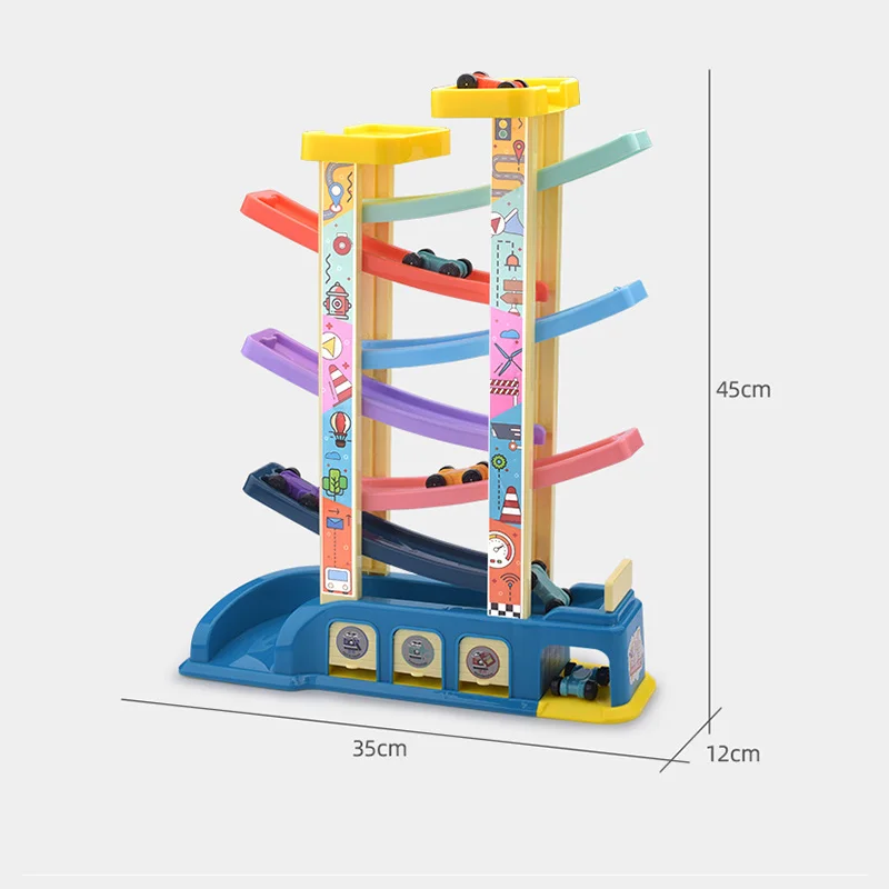 

Gliding Track Car Inertia Car Sliding Toy Vehicle Puzzle Toys Kids Gliding Car Set Slot Track Toys Racing Cars Model Child Toy