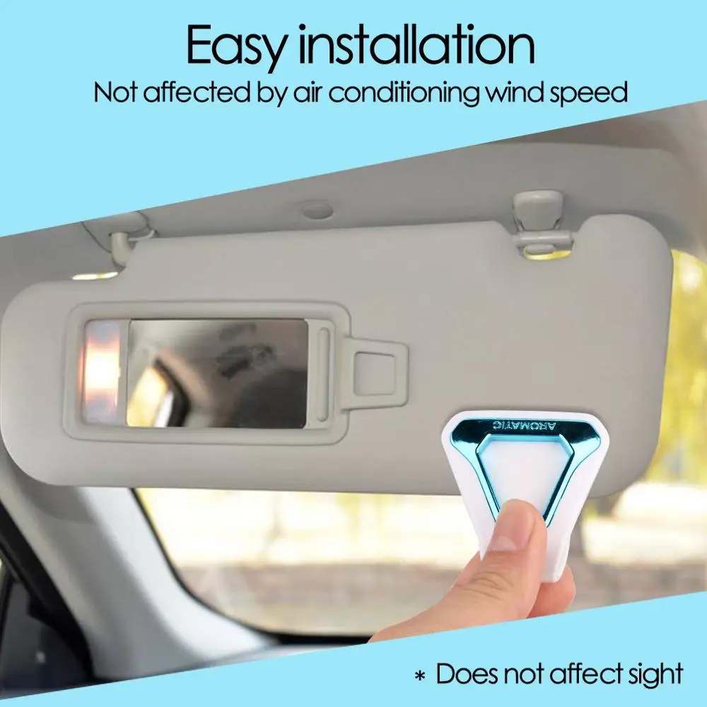 Мини освежитель воздуха для автомобиля светодиодный вентиляции и ароматерапии