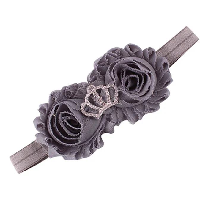 Baby Elastic Force Headbands Pearl Crown Headband Girls Infant Hair Band Bu Turban Bandeau Bebes Fille Шапка Детская | одежда и