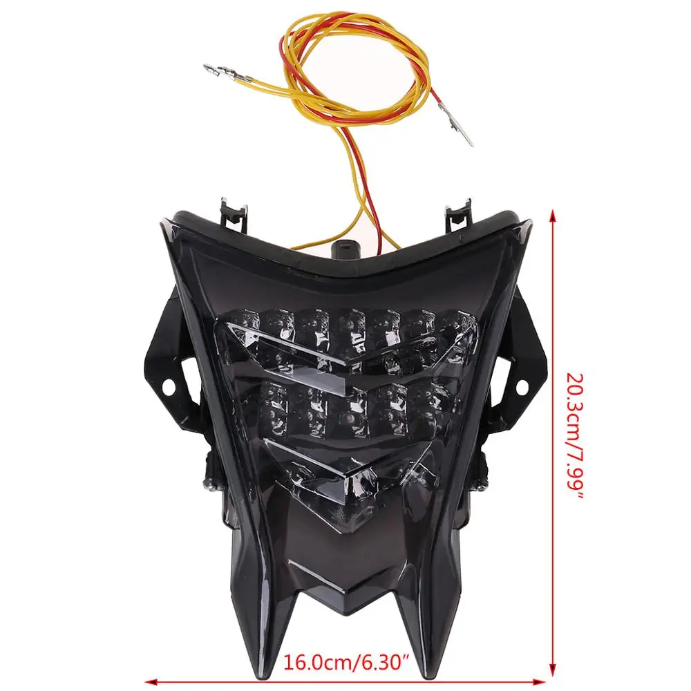 

Taillight Smoke Integrated Turn Signal LED Tail Light For BMW S1000RR HP4 S1000R