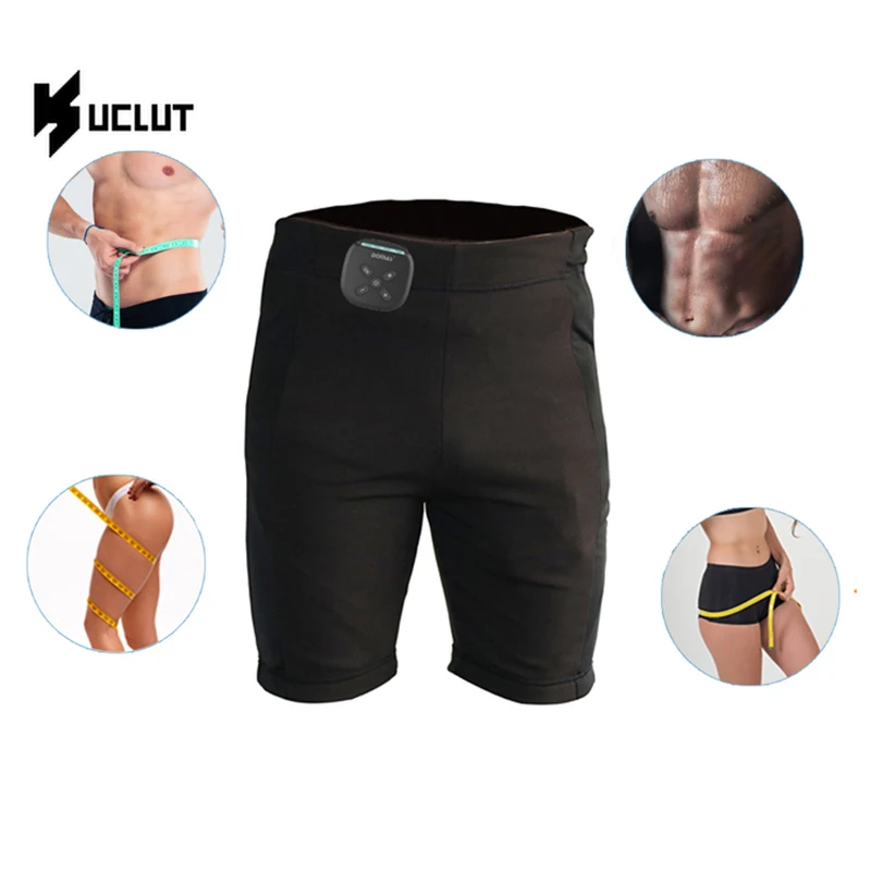 Waist Trainer Body Shaper Gym Fitnes Short Pants Electronic Pulse Massager Ems Pants Body Fitnes Buttock Electric Massager