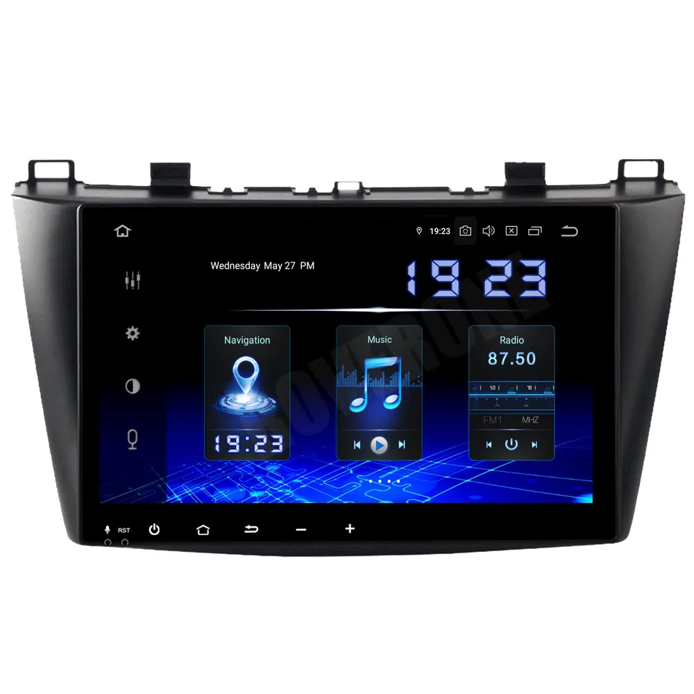 RoverOne Android 10 мультимедийный плеер для Mazda 3 Mazda3 2010 2012 4G + 64G автомобильный тюнинг