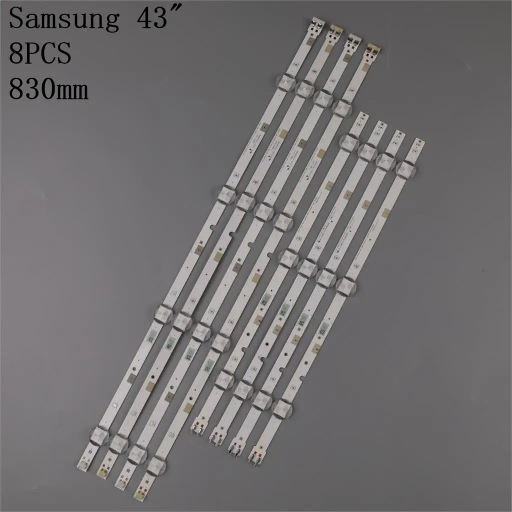 

LED backlight strip 7 lamp for Sa ms ung 43"TV 2015 SVS43 FCOM FHD DOE B UA43J51SW UN43J5000 CY-JJ043BGAV1H Un43j5200 N43J5300af
