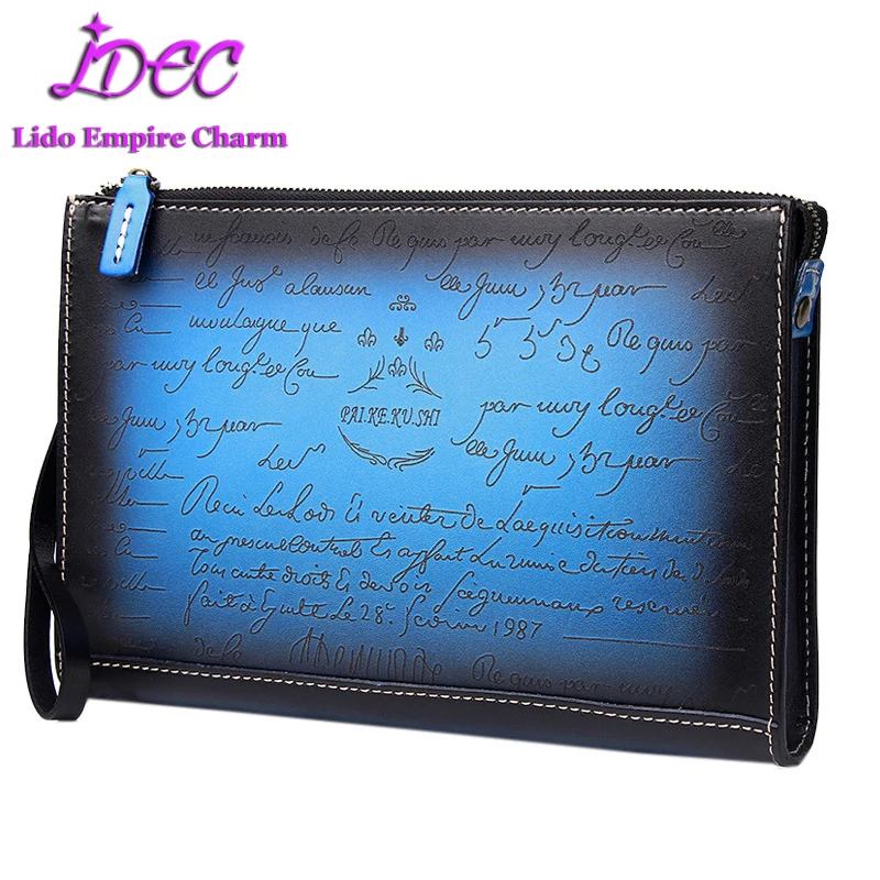 

2020 Exotic design Men's Trendy Clutch Bag Personalized Envelope Bag