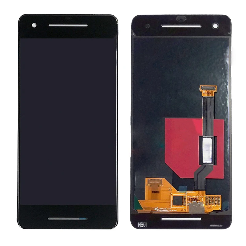 5 0 ''lcd для Google Pixel 2 lcd дисплей кодирующий преобразователь сенсорного экрана в